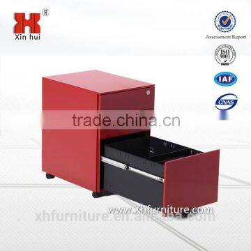 Modern Style 3 Drawer Mobile Pedestal Cabinet photo-2