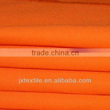 9 oz cotton canvas orange fabric for garment 21s/2*10s 72*40