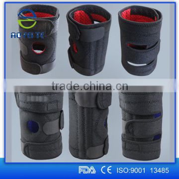 alibaba express knee brace compression support with double pull spring running knee pads for knee Pain Relief