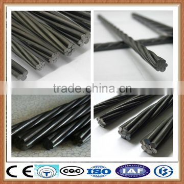 12.7mm prestress concrete steel strand/prestressing steel strand price/steel strand