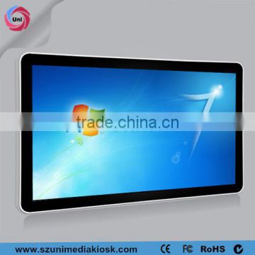 Stylish HD wifi 42 inch lcd digital signage infrared touch screen monitor