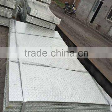 Hot dipped galvanized checkered ear Drop Pattern plate