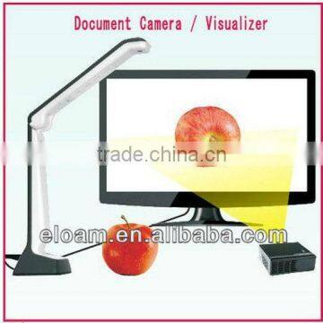 Hi-speed portable 3.0Mega A4 document camera, A4 document scanner, Visual presenter