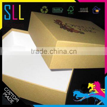 shenzhen cardboard custom printed shoe box