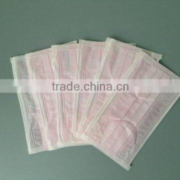 CE ISO FDA certificates 2 ply/3 ply nonwoven face mask