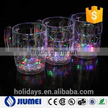 Water Induction Luminous Big Size Beer LED Plastic Cup