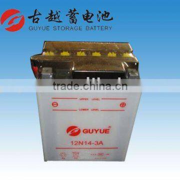 Motorcycle Battery 12N14-3A