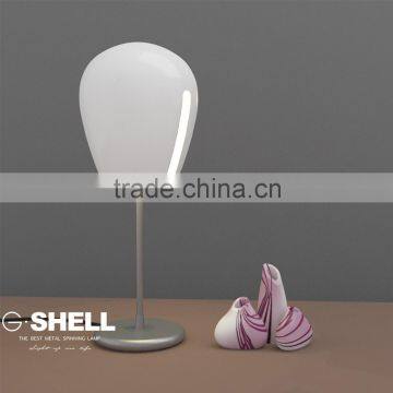 Elegant Fabric Egg Shade Cafe Led Economic Table Lamp