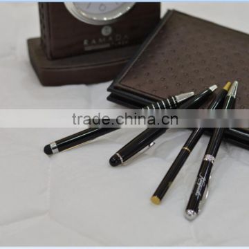 Advertising Promotional metal hotel ballpoint pen with custom logo