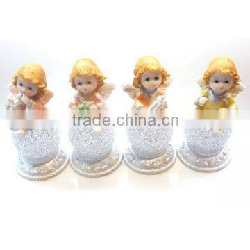 guardian angel,The fine ceramic products,Reading the angel,Giving little angel