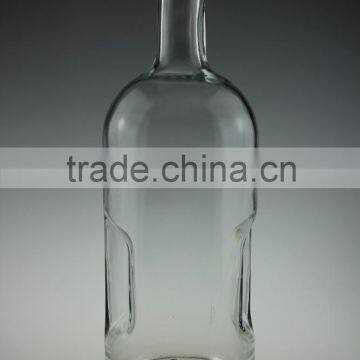 1.75ML CLEAR GLASS BOTTLE FOR LIQUOR