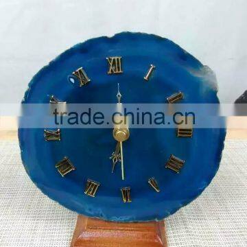 Cute Antique Agate Clock for Home Decoration photo-2