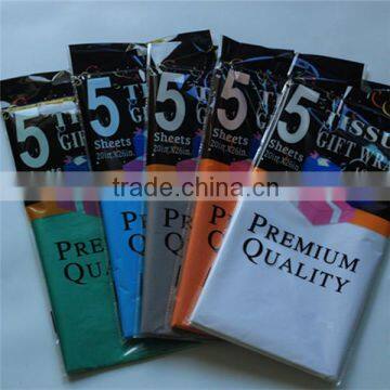 Individual package custom logo tissue paper