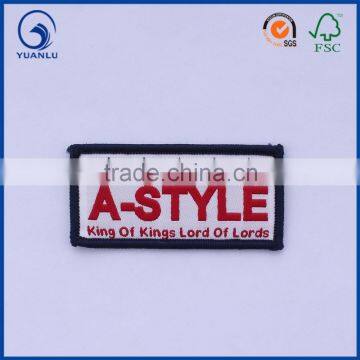 Best Selling Machine Woven Patches for Fashionable Clothing photo-6