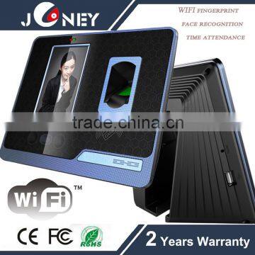 face , fingerprint , PIN , RFID Card 4.3 inches TFT Touch Screen free fingerprint Time Attendance Software