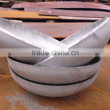 carbon steel elliptical dish head for gas boiler parts