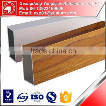 6000 series aluminium extruded flat tube profile