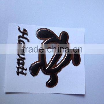 tortoise shape hawaii 3d pvc sticker,soft plastic 3D PVC car sticker,3d pvc logo sticker