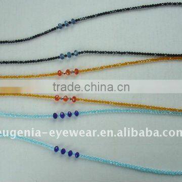 Eyeglasses beads cords