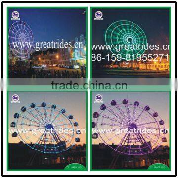 Funfair Attraction Family Ride Ferris Wheel