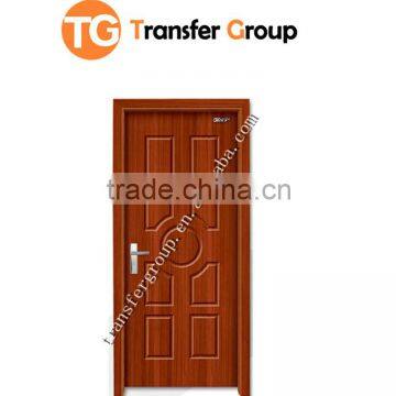 New arrival PVC interior wooden room door for sale