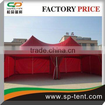 Double top tension canopy for outdoor wedding party