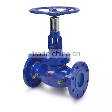 Shanghai POV made flanged motorised balance valve pn10 pn16