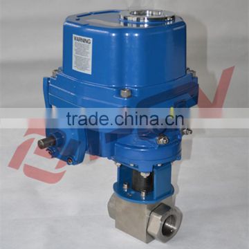 1000wog regulation electric thread explosion-proof ball valve high pressure