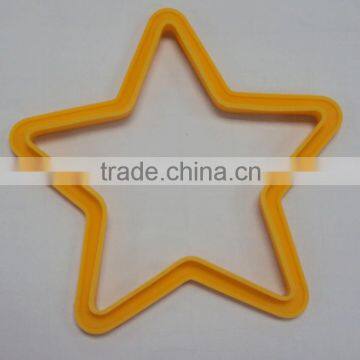 2016 Wholesale Five-Pointed Star Silicone Fried Egg Mold By Egg Ring Pancake Mold
