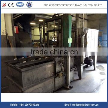 Car bottom type aging furnace for aluminum extrusion