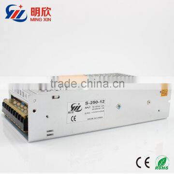 250w 240w 110vdc switching power supply dc 12v 20a