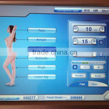 Remove Diseased Telangiectasis Best Professional IPL Machine For Hair Removal Vertical