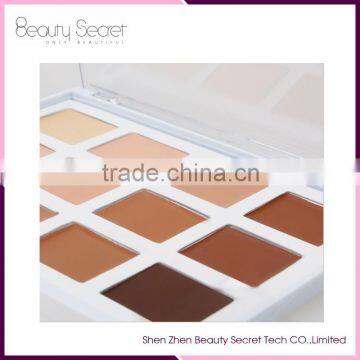 Private Label 12 Colors Professional Cosmetic Concealer Palette Salon Party Contour Palette