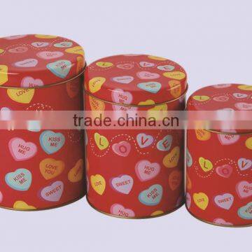 Best choice for cookie tin cans,high quality round tinplate cans,wholesale metal tin cans