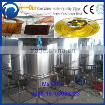 edible oil refinery plant /crude oil refinery machine manufacturer newest oil refinery equipment