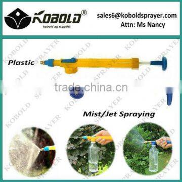 Plastic/Brass Hand operated water pump sprayer