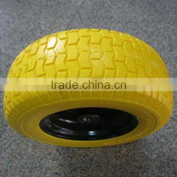 Wheelbarrow rubber wheel Pneumatic tyre 16*6.5-8