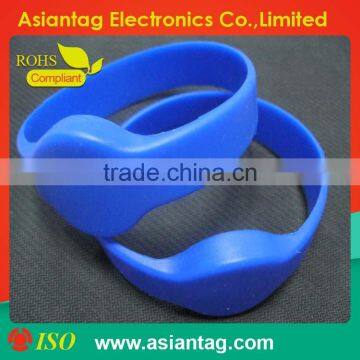 ISO14443A Silicone RFID Wristband 13.56MHZ