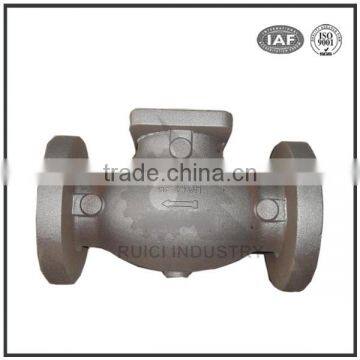 Flanged machining cf8m forged and casting hydraulic valve body