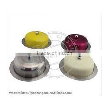 Round Shape s/s304 Butter plate with color coated cover