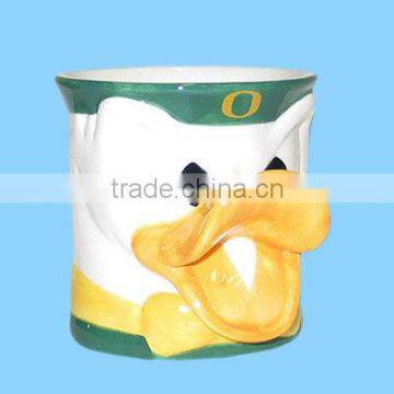 New Design 3D Ceramic Elephant Mug With Handle photo-3