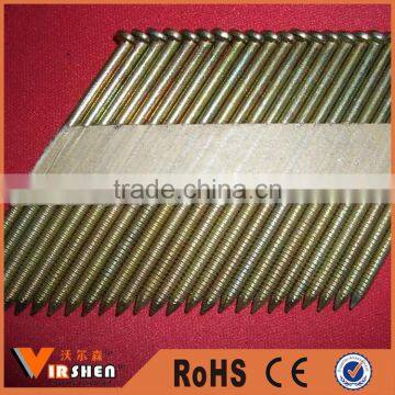 28/34 Degree- Clipped Head Paper Strip Nails, Paper Collated Framing Nails
