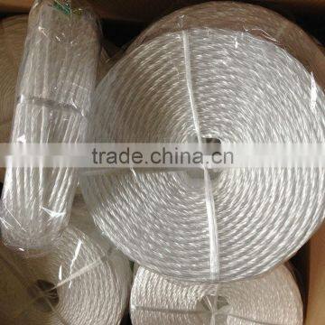 3-strand polypropylene rope