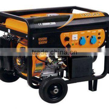 High quality 6kw 7400JKS Gasoline Generator