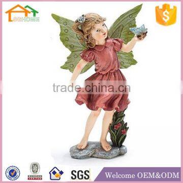 Factory Custom made best home decoration gift polyresin resin figurines for garden