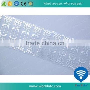 Wholesale 860-960MHz UHF ISO 18000-6C Monza 4 UHF RFID Dry Inlay for RFID Label photo-2