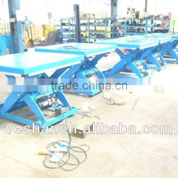 Veshai Blue Hydarulic Lift Table for Warehouse and Factory photo-5