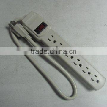 H20007 USB 6 outlet power strip/ USB CETL 6 outlet power bar