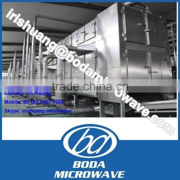 Multilayer continuous process vegetable dryer