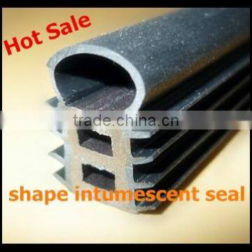 fireproof intumescent hard plastic seal strips